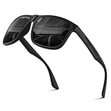 Wrimen Sonnenbrille Herren-Polarisiert-UV400 Blend...