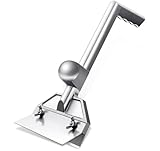 PURPLEBIRD Grill Schaber für Flachgrills mit 6-Zoll-Edelstahlklinge & Ergonomischem Aluminiumgriff...