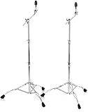 TAMA Stagemaster Galgenbeckenständer Bundle 2-teilig - mit doppelstrebigen Beinen und Quick-Set...