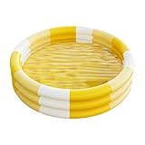 Aufblasbarer Pool für 145 x 25 cm, Planschbecken für Wasserspiel, dick, für Familienspiele zu...