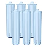 6 Stück Wasserfilter für Jura Blue -Filterpatrone für Jura 71312 Blue, GIGA, ENA, Micro, IMPRESSA...