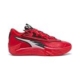 PUMA Herren Scoot Zeros Ii Basketballschuhe Sneaker, Für alle Zeiten, Rot/PUMA Schwarz, 48.5 EU