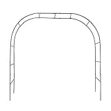 HUIKJI Gartenbogen, Gartenlaube, große Pergola, aus Metall, für verschiedene Kletterpflanzen oder...