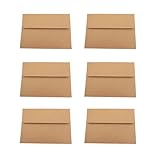 A4 Mappe 6 Stück Kraftpapier Mappen Dokumententasche Präsentationsmappe Sammelmappe Kraftpapier...