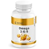 Omega 3 kapseln hochdosiert – 90 Softgel Kapseln – Mit Fischöl, Leinöl & Sonnenblumenöl –...