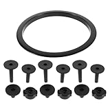 Vaguelly Bassdrum Spannreifenschutz Hi Hat Hülle Schlagzeugzubehör Beckenhüllen Beckenhalter...