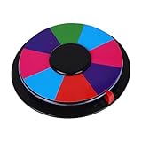 FELTECHELECTR Drehbares Preisrad mit Pfeil 25cm Doppelseitig Beschreibbarer Drehteller für...