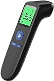 Fieberthermometer Kontaktloses Stirnthermometer, digitales Infrarot-Thermometer für Babys und...