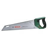 Bosch Handsäge 400mm (Fuchsschwanz 400mm; SK5-Stahl Sägeblatt für schnelle Schnitte in Holz;...