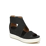 Dr. Scholl's Frauen Flache Sandalen Schwarz Groesse 7.5 US /38.5 EU