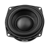 ANMITI 53mm Square Subwoofer Lautsprecher Teil 4ω Sensitivitätsrate Kraft Für Musiksysteme...