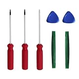 T6 T8H T10H Torx Schraubendreher Set mit 2 Nylon Spudgers, 75mm Schraubendreher Reparatur Tool Set...