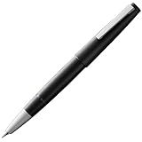 Lamy 2000 black Füller – edler Füllfederhalter im robusten Gehäuse aus Polycarbonat – 14 kt....