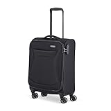 Travelite Handgepäck Trolley klein, Chios, Weichschale, 55x39x20 cm, 2,4 kg, mit 4 Doppelrollen &...