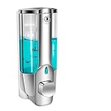 Changtai Seifenspender Wandbefestigung, 350ml Shampoo Duschgel Spender Wandmontage Duschgelspender...