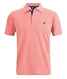 onedog Poloshirt Herren Kurzarm Sommer Einfarbig Gestrickten Design mit Knöpfen Polohemd Casual...