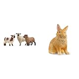 SCHLEICH 42660 Schaffreunde, ab 3 Jahren, Farm World - Spielfigur, 5 x 19 x 11 cm & 13974...