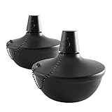 Ölfackel aus Edelstahl - Landschaftsgestaltung und Gartenfackel für den Garten | Brückenfackel...