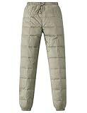 Gihuo Schneehose für Damen, Winter, winddicht, warm, Outdoor-Skihose, gepolstert, locker,...