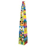 Melissa & Doug Würfel zum Stapeln und Verschachteln englisches Alphabet