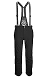 killtec Herren Skihose/Ski-Trägerhose mit abzippbarem Latz und Kantenschutz Larok, schwarz, L,...