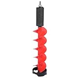 Eisbohrer mit 20 Cm Durchmesser, Schwimmdesign und Scharfer Klinge, für Tiefe Gewässer, Leichte...