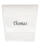 Personalisierbares besticktes Gesichtshandtuch, Strandtuch, Schwimmtuch, 100 % ägyptische...