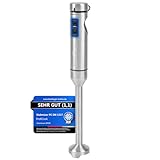 ProfiCook® Stabmixer 1000W | extra langer Mixstab | laufruhiger DC-Motor | Ice-Crush-Funktion |...