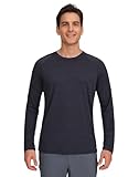 Pioneer Camp Herren Langarm Shirt Schnelltrocknend(Dark Gray;XXL)