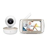 Motorola Babyphone - VM50G Video-Babyphone mit Kamera, 304.8 m Reichweite 2,4 GHz kabelloser...