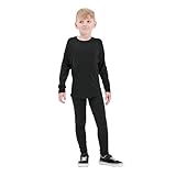 Fjquamitix Thermounterwäsche-Set für Kinder, mit Filz gefüttert, Winter, warm, für Mädchen und...