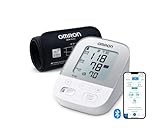 Omron X4 Smart Blutdruckmessgerät – Messgerät zur Überwachung von Bluthochdruck – Bluetooth-...