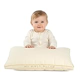 VITAPUR Kissen für Junge Kinder, 40 x 60 cm, 100% natürliche Baumwolle, weich, höhenverstellbar,...