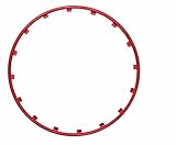 Rim Rimgz 63253 Alu-Felgenschutz 18 Zoll, Rot, 4-Teilig, Anzahl 4