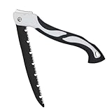 LOORGVEL Klappsäge Manganstahl Klappbar Holzsägen Werkzeug mit Rutschfestem Griff Dreifach...