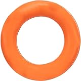 Trixie Ring Hundespielzeug, 9 cm, Naturgummi, orange, Apportieren, Kauspielzeug, 3320