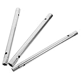 LOLIPPYY 3 Stück Teiliges Steckschlüssel Set aus Langlebigem Stahl Kompakt und Leicht Vielseitig...