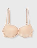 wonderbra Damen BH WB FULL EFFECT PUSH, Beige, 75B (Herstellergröße ES: 90B)