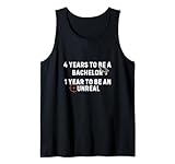 4 Years To Be A Bachelor 1 Year To Be An Unreal FPS Game Tee Tank Top