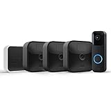 Blink Outdoor, witterungsbeständige HD-Überwachungskamera, 3 Kamera + Blink Video Doorbell,...