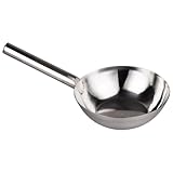 Cabilock Edelstahl Schöpfkelle mit Langem Griff Rostfreie Wasserschaufel für Küche und Kochen...