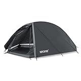 ATTONER Zelt, 1 Personen Kuppelzelt, Ultraleicht Camping Zelt einfacher Aufbau, Wasserdicht, für...