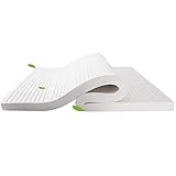 Matratzenauflage, 100 % Naturlatex, Druckentlastung, zertifizierte Nic, Nackenverspannung, tragbare...