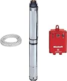 Einhell Tiefbrunnenpumpe GC-DW 1300 N (1300 W, 5.000 l/h max. Fördermenge, 20m max. Eintaucht.,...