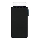 Adore June Classic Schwarz Tasche kompatibel mit iPhone 7 / iPhone 6S / iPhone 6 Handytasche aus...