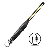 Dr.Prepare Arbeitsleuchte LED Handleuchte 4000mAh Handlampe Akk Taschenlampe Led Werkstattlampe COB...