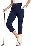 MoFiz Damen Golfhose Slim Fit Stretch Damen Workout Yoga Kleid Hose Freizeit Arbeit Golf Kleidung...