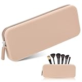 Pinseltasche Make Up Silikon Kosmetiktasche Klein Reisetasche Beauty Bag Wasserabweisende Pinsel...