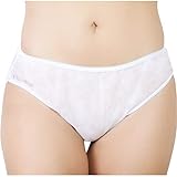 Damen Einweg PolyPro Unterhosen (5er Pack) - Premium Qualität Ultra-Leicht Einweg-Unterwäsche für...