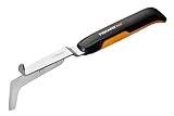 Fiskars Kleiner Fugenkratzer zum Entfernen von Unkraut und Moos, Länge: 33,8 cm, Schwarz/Orange,...